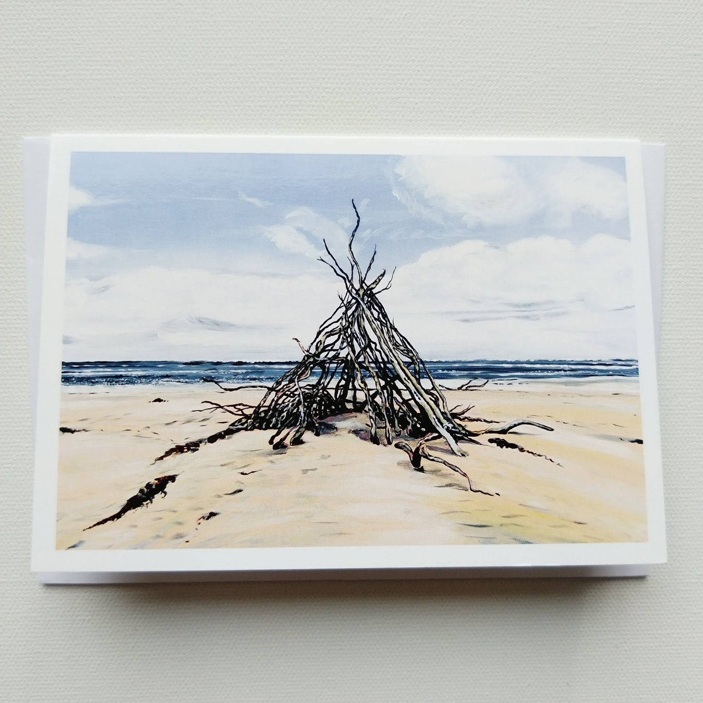 Greeting card - Beach combers Inverloch, Victoria