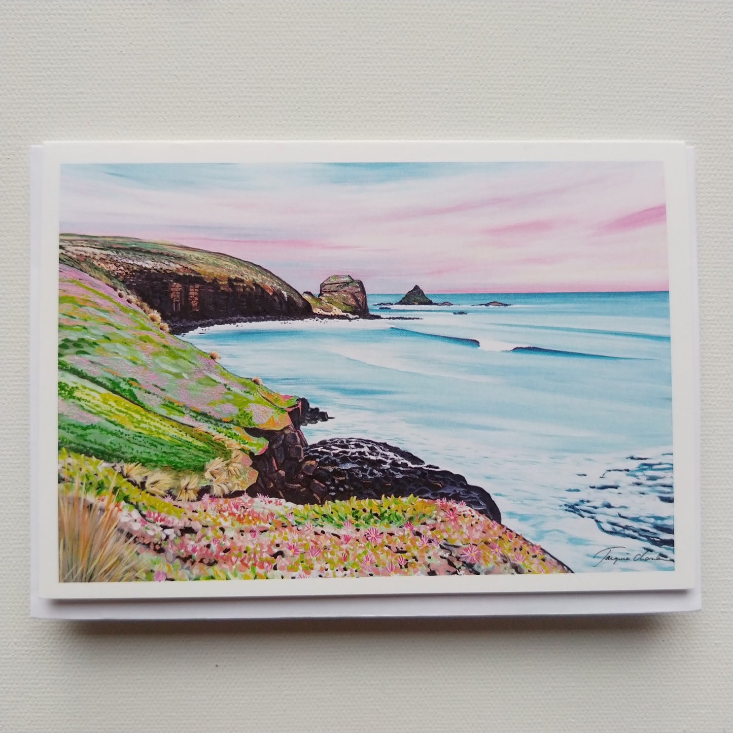 Greeting card - Pyramid rock