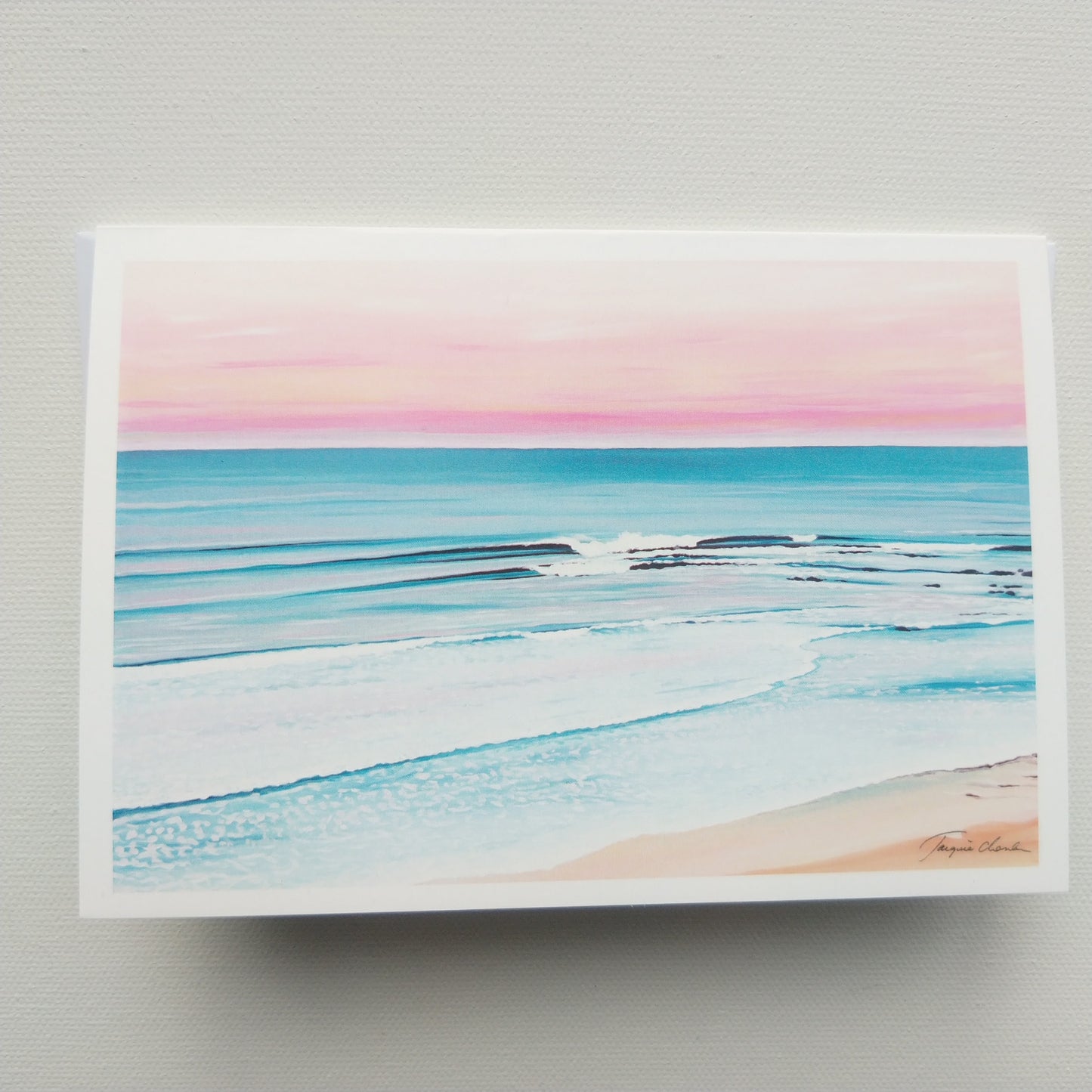 Greeting card - Surfies Sunrise