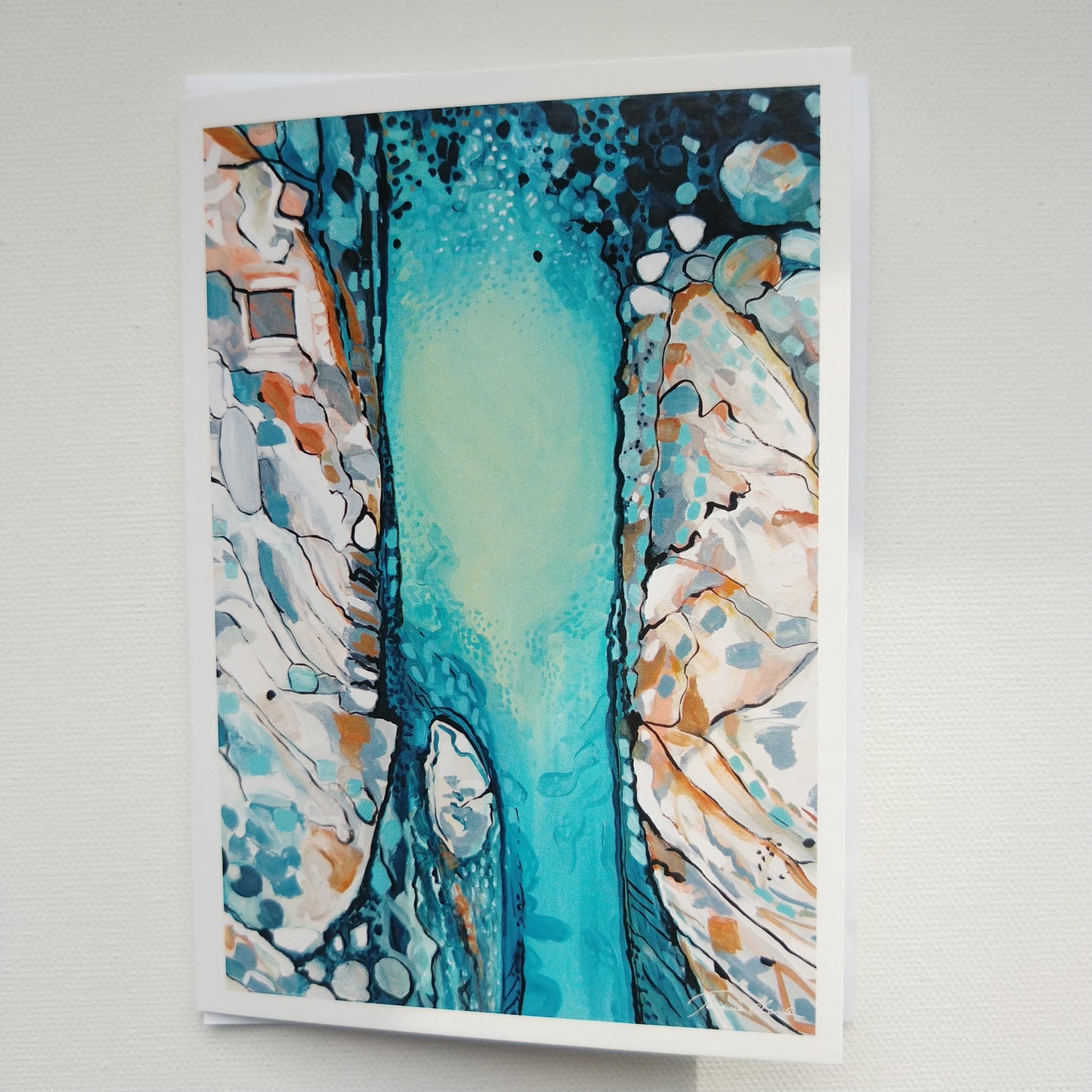 Greeting card - The Cannel, Cape paterson