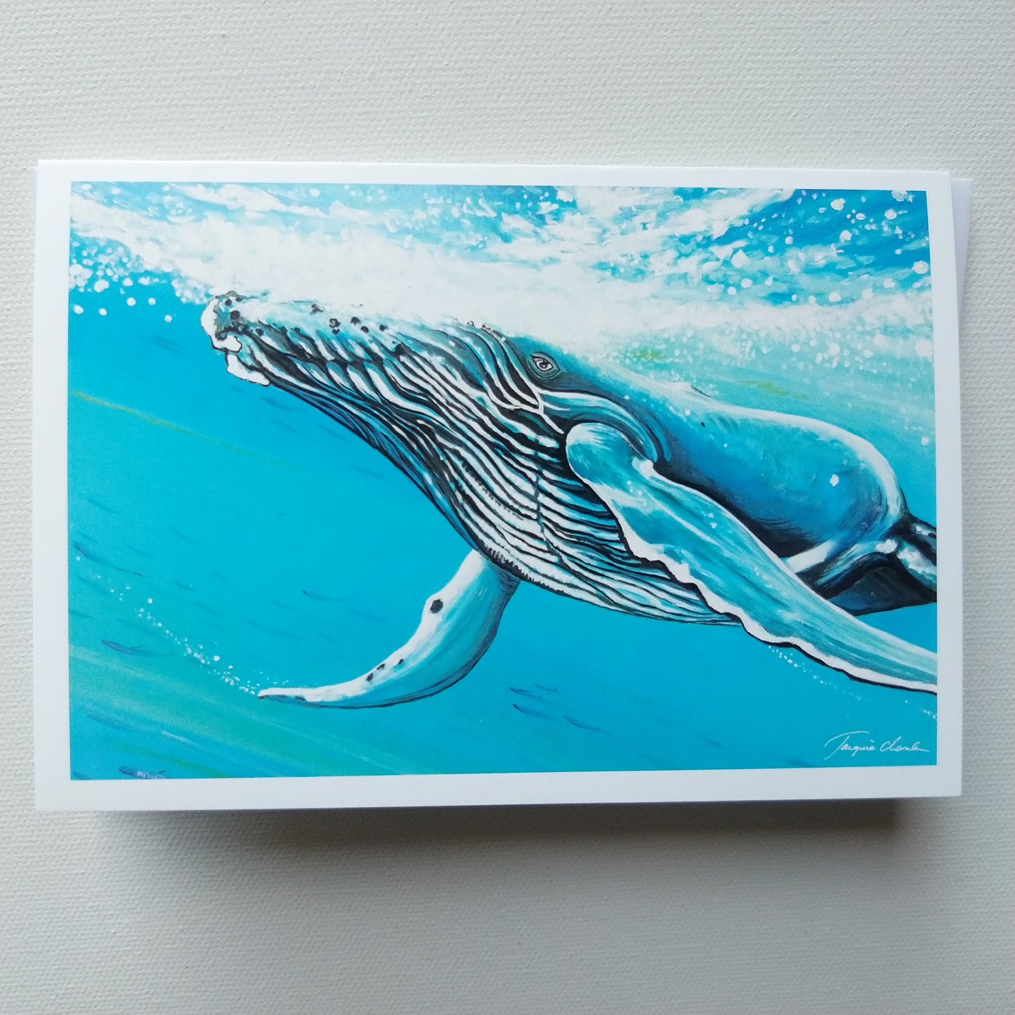 Greeting card - Whale Song