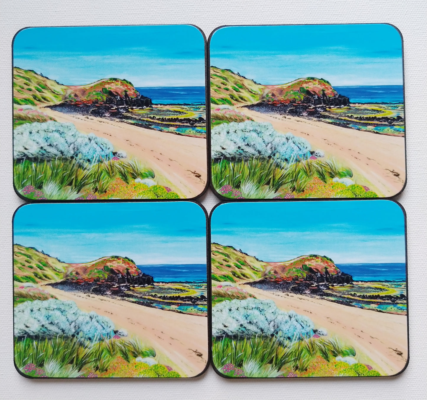 Drink Coaster - Smiths Beach Wild flowers
