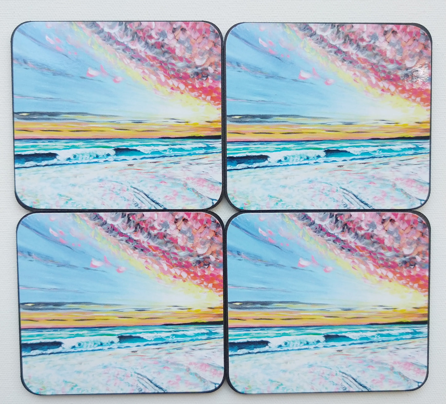Drink Coaster - Collonades sunset