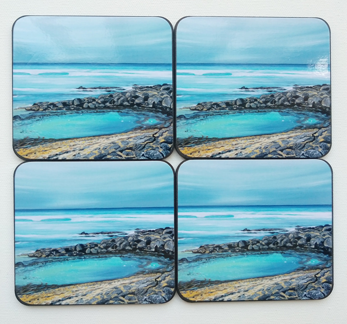 Drink Coaster - Berry's Beach Rockpool