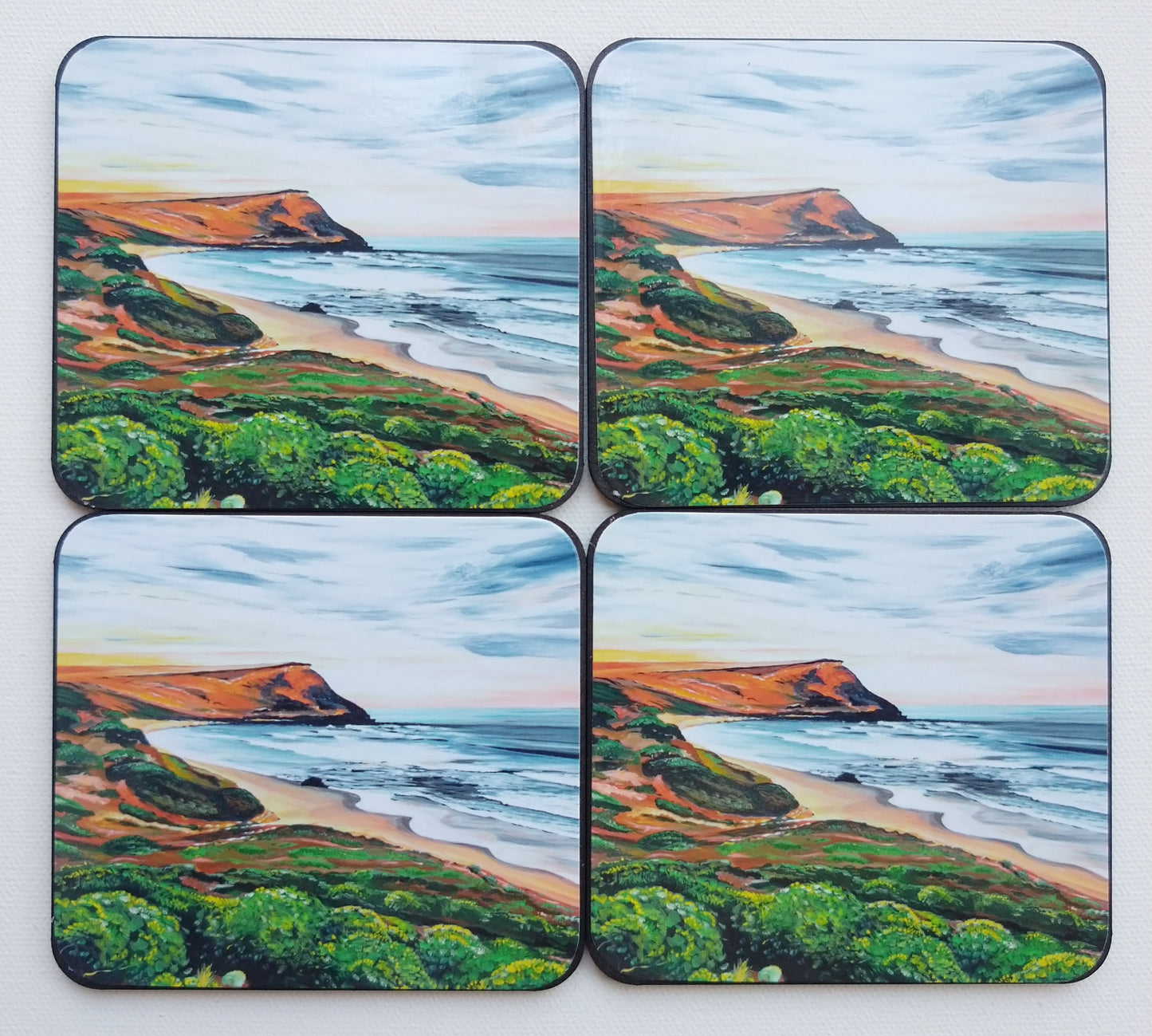 Drink Coaster - Berry's beach headland