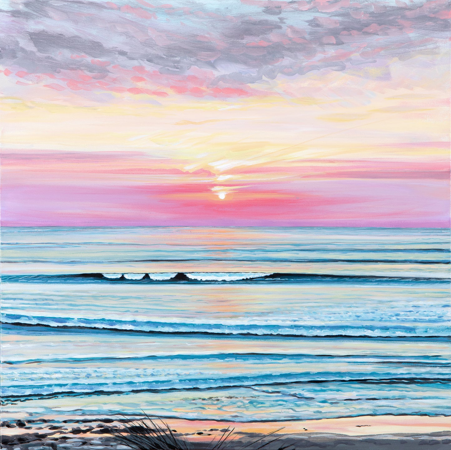 Limited edition, Fine Art Canvas Print- Ebb and Flow