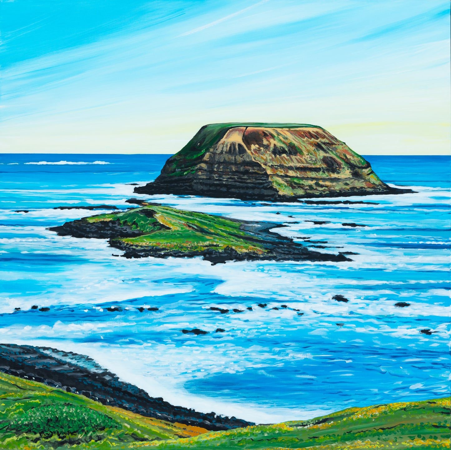 Limited edition, Fine Art Canvas Print- The Nobbies