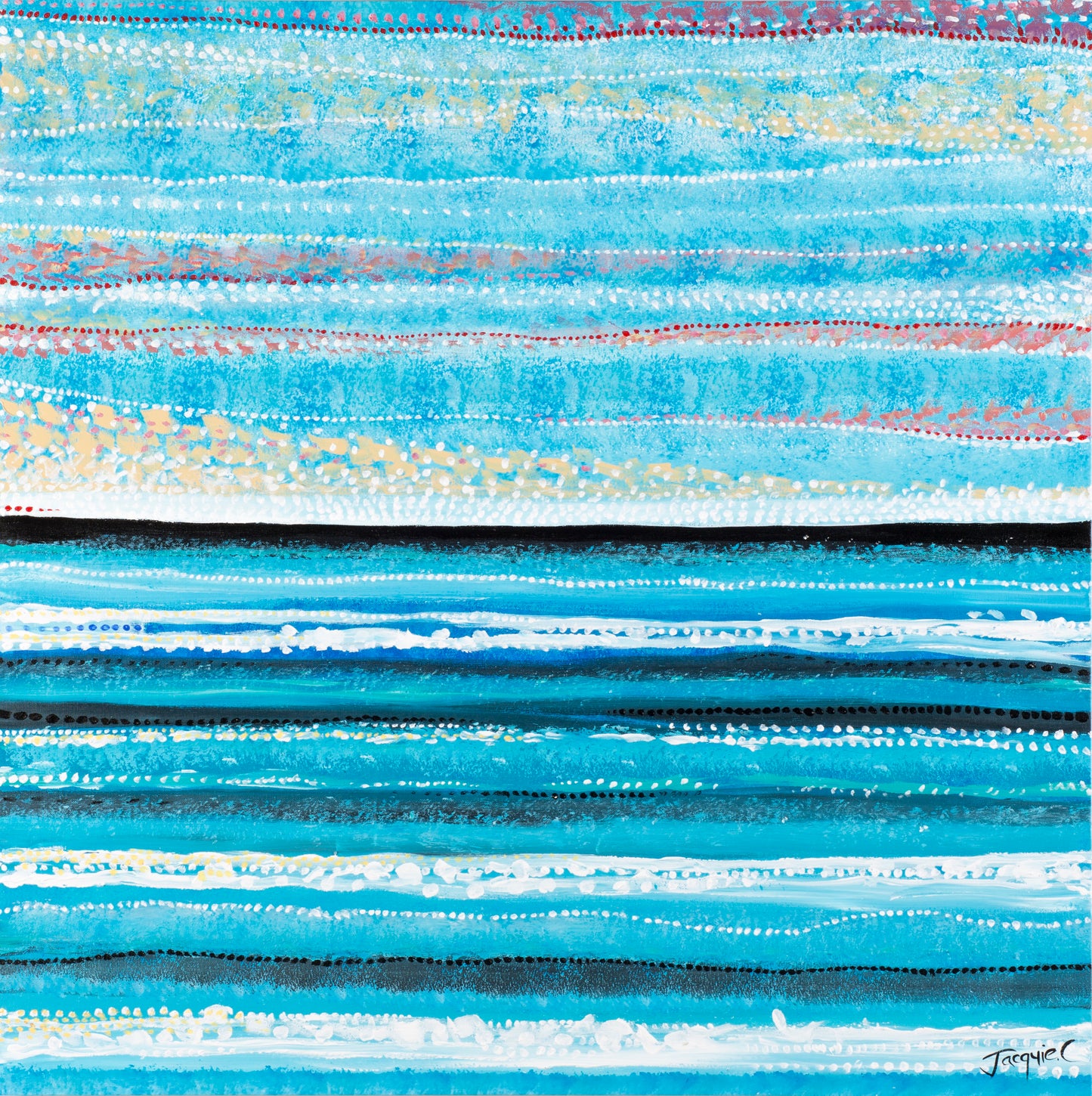 Limited edition, Fine Art Canvas Print- Sea and Sky