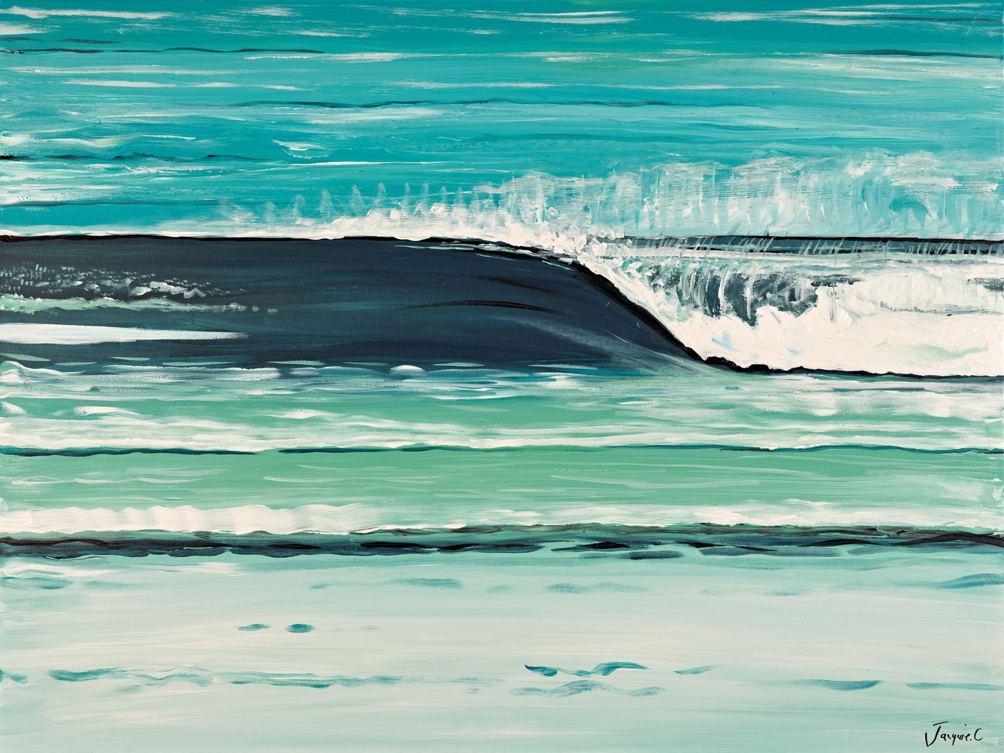 Original Painting - Tide lines