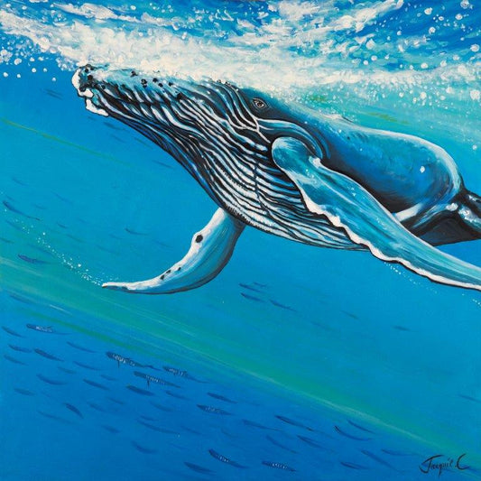 Fine Art Canvas Print - Whale Song