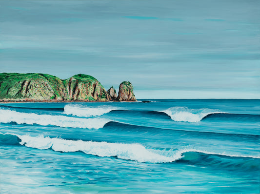 Fine Art Canvas Print - Millowl Magic Lands Cape Woolamai