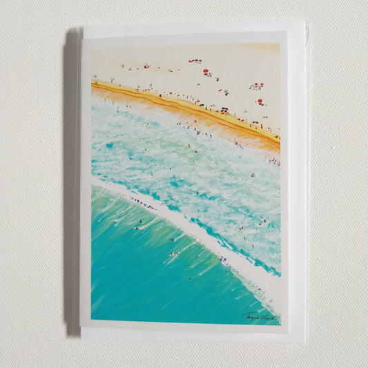 Greeting card - At the beach