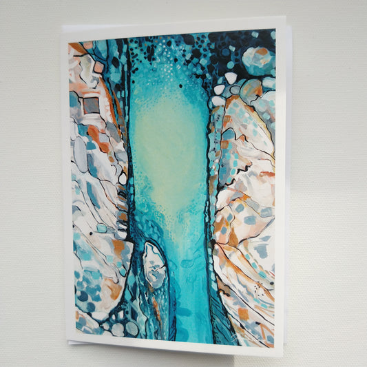 Greeting card - The Cannel, Cape paterson
