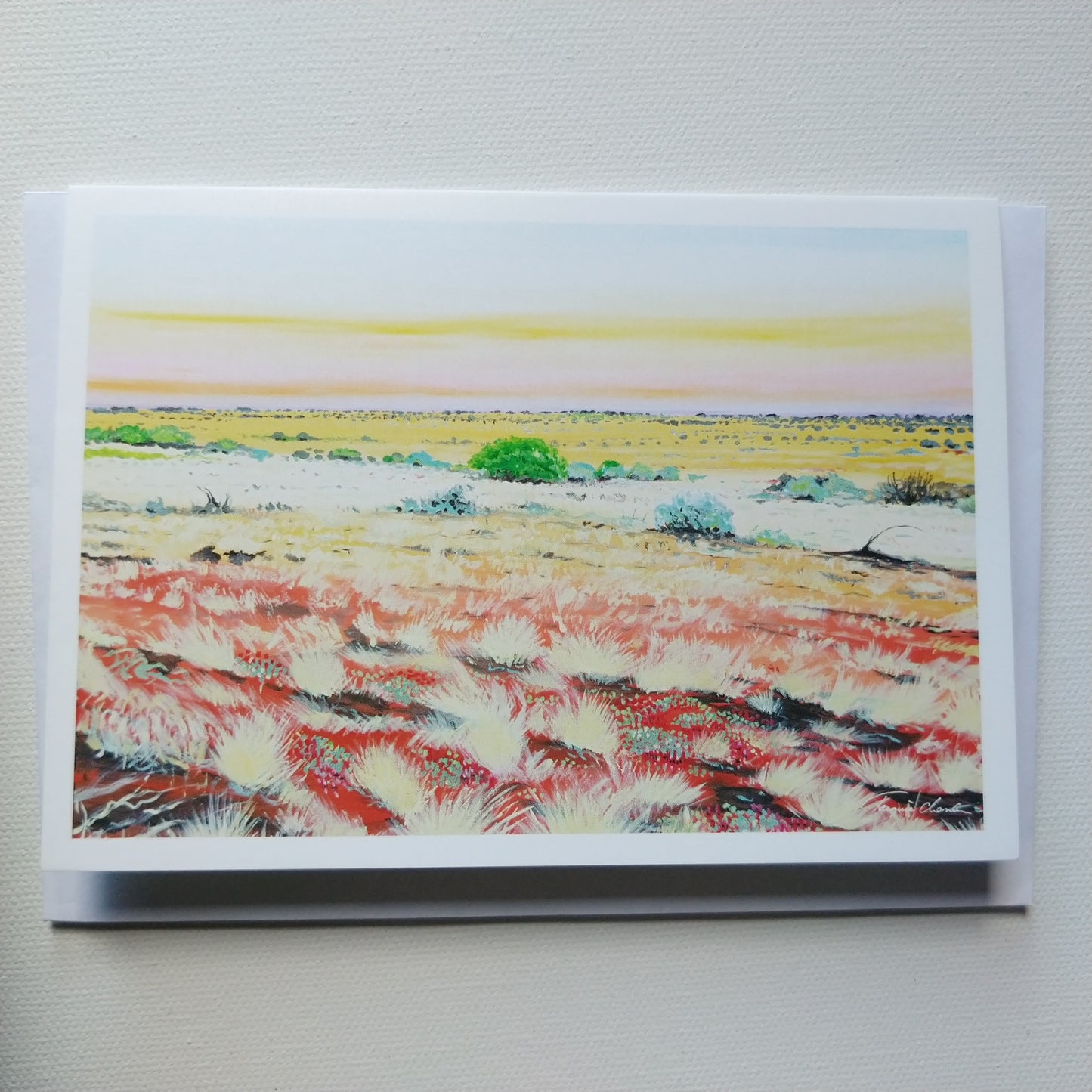 Greeting card - Wild flowers of wild places