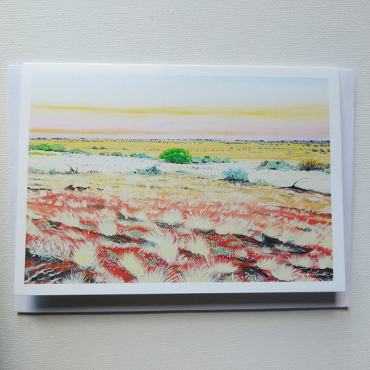 Greeting card - Wild flowers of wild places