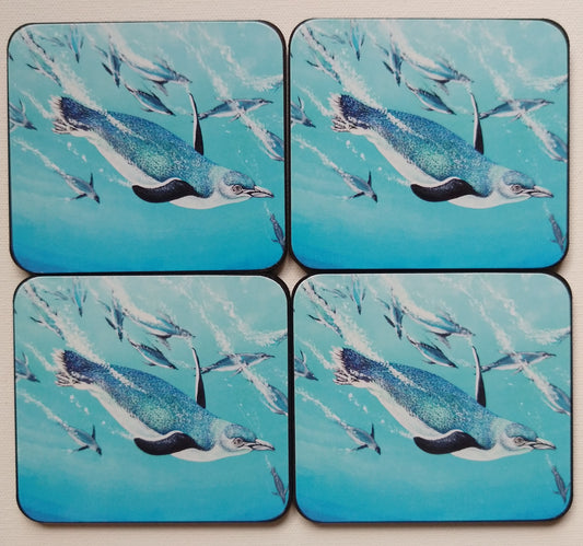 Drink Coaster - Fairy penguin