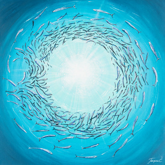 Fine Art Canvas Print - Crystal Clear Water